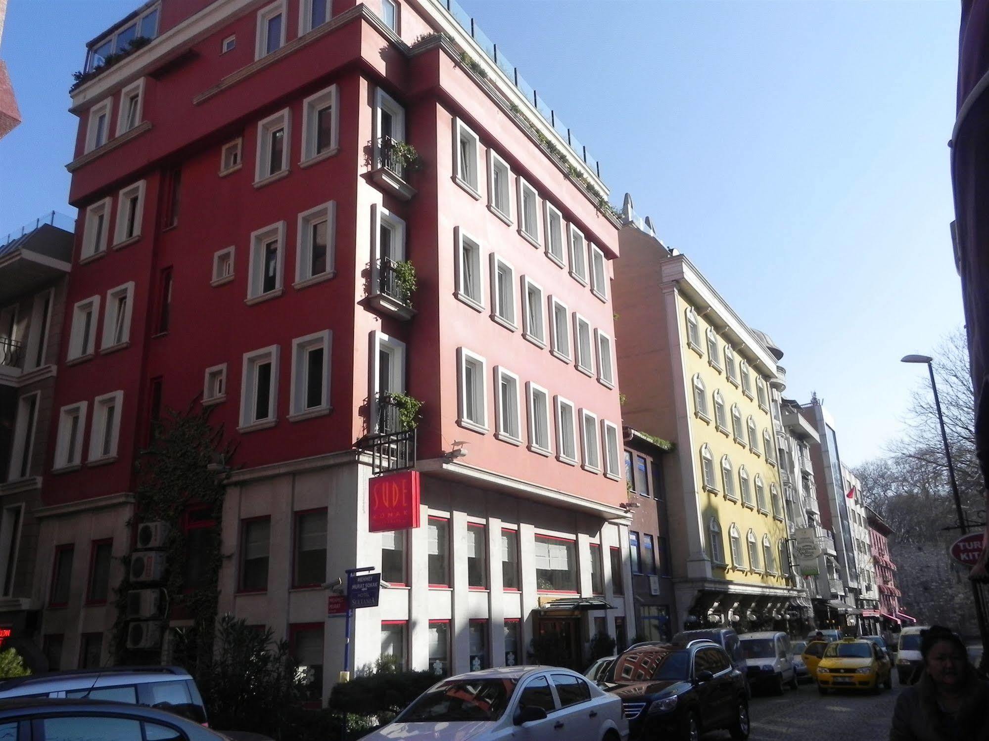 Sude Konak Hotel Istambul Exterior foto